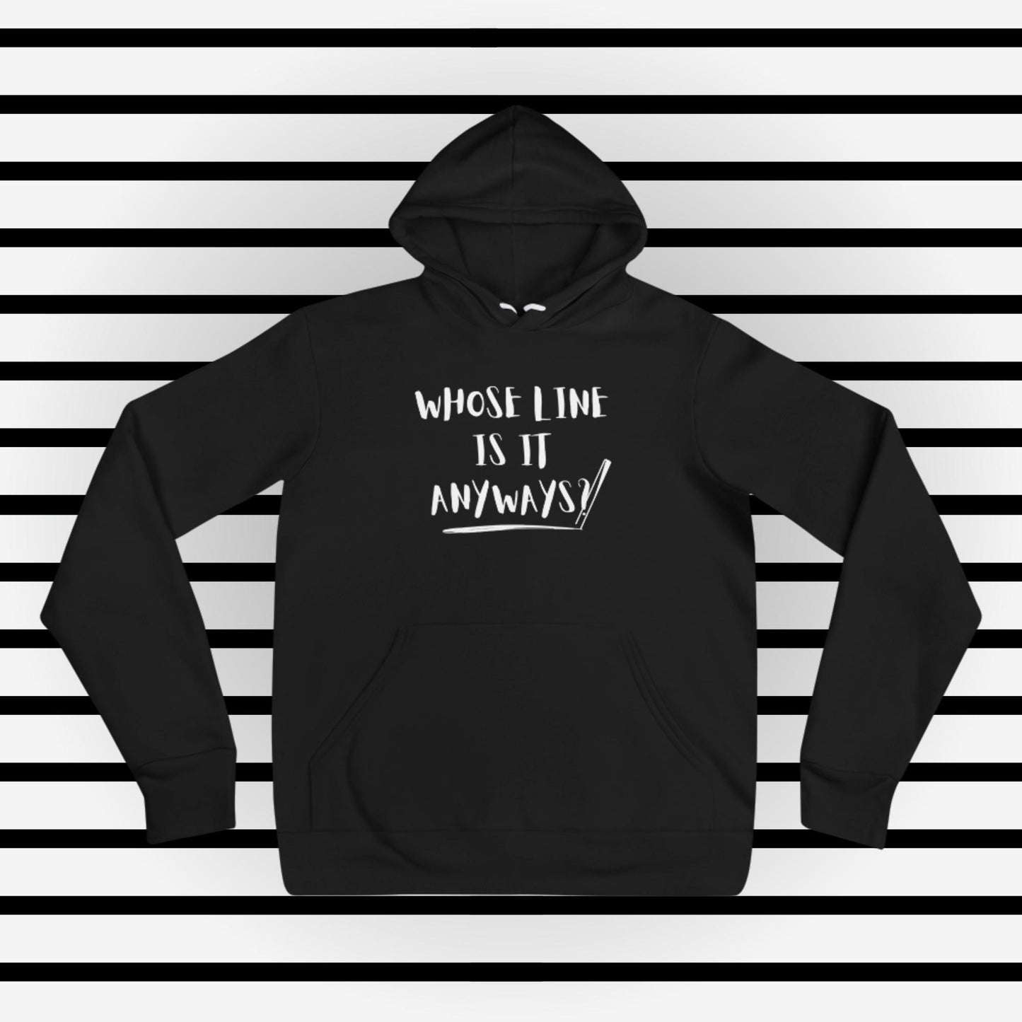 Whose Line (Unisex hoodie) - Agatha's Attic