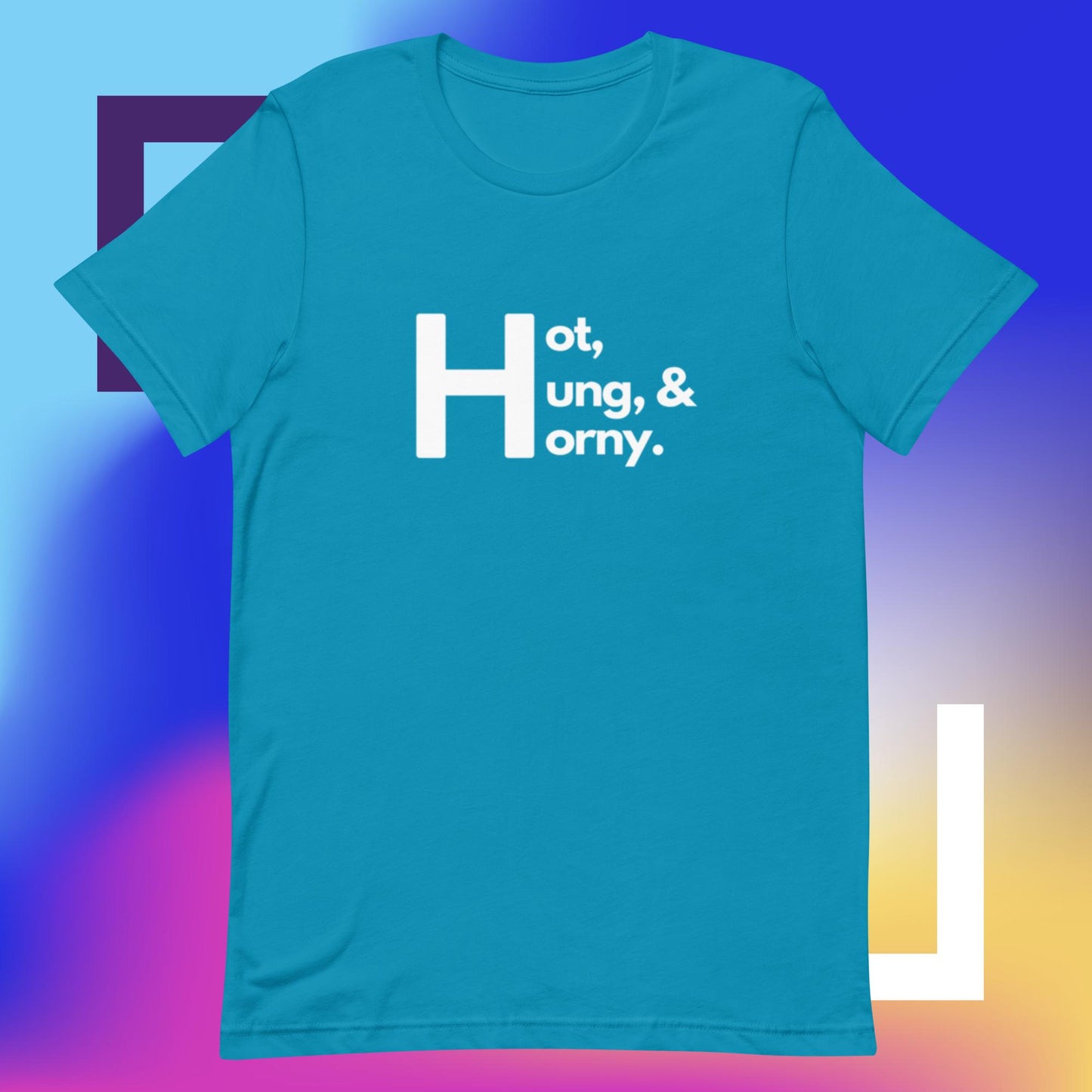 H Cubed White Lettering (Unisex t-shirt) - Agatha's Attic