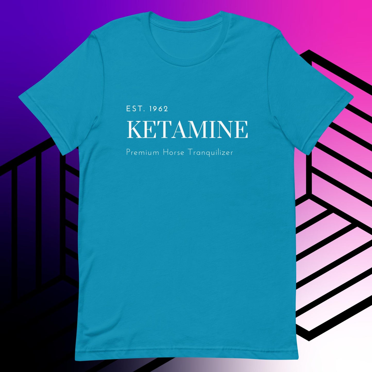 EST. White Lettering (Unisex t-shirt) - Agatha's Attic