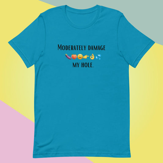 Moderately Damage (Unisex t-shirt) - Agatha's Attic