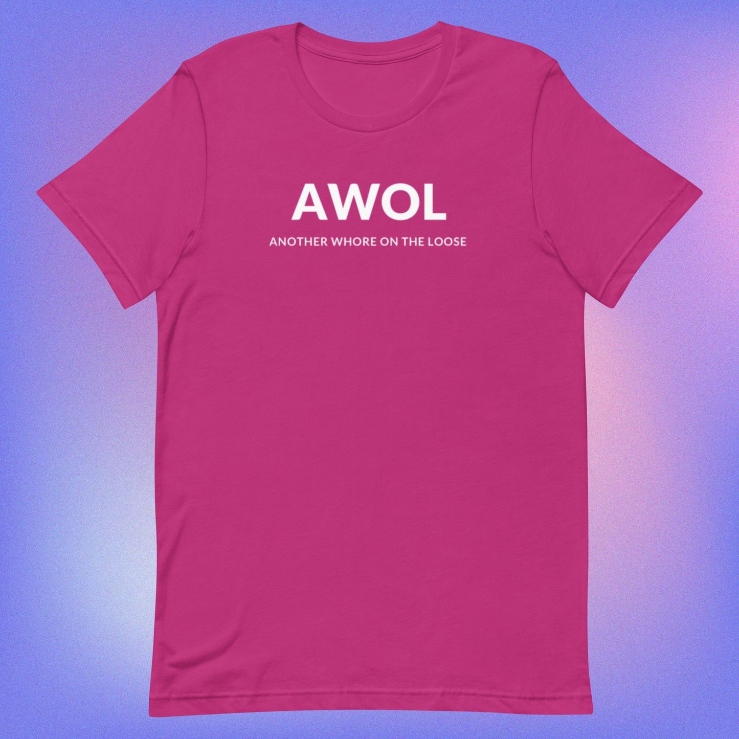 AWOL (Unisex t-shirt) - Agatha's Attic