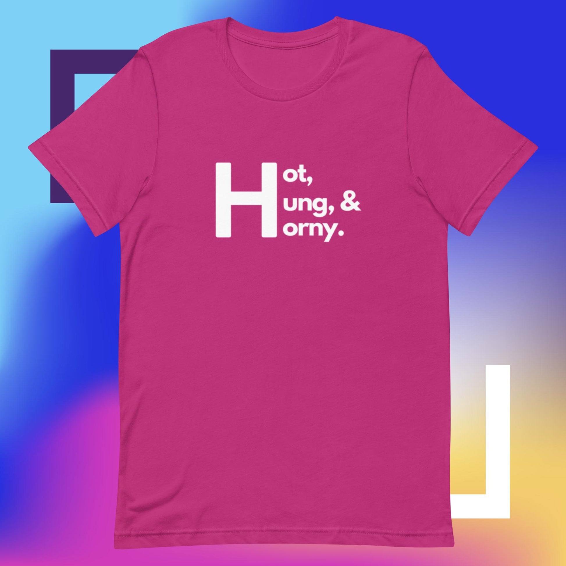H Cubed White Lettering (Unisex t-shirt) - Agatha's Attic