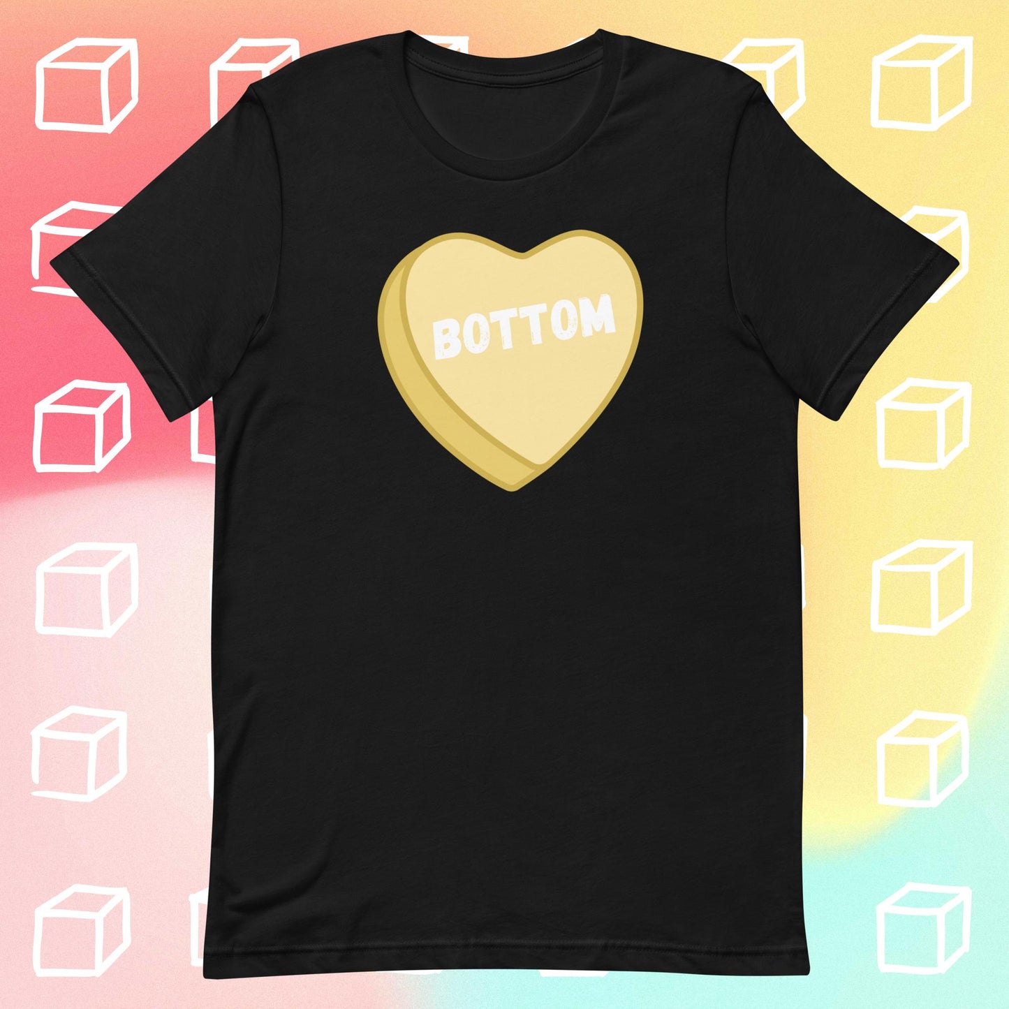 Candy Apple Bottom (Unisex t-shirt) - Agatha's Attic