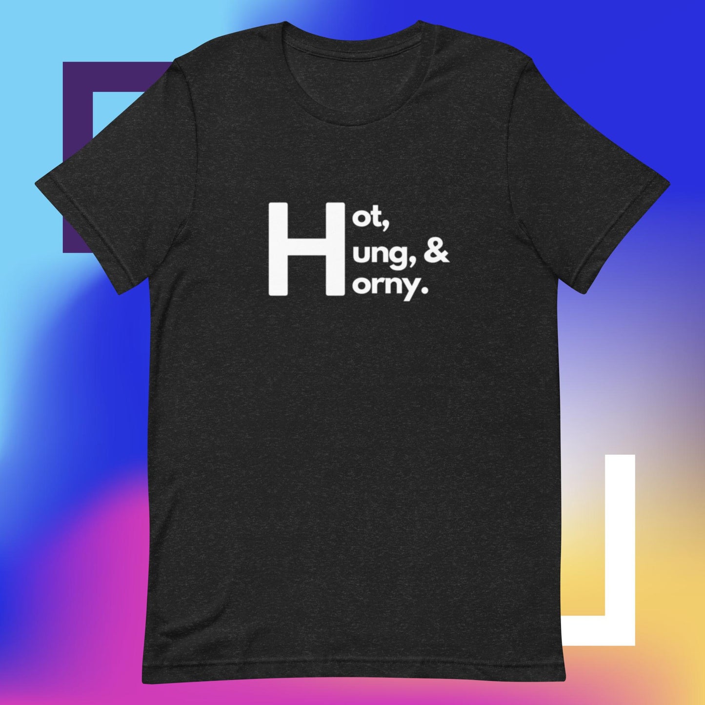H Cubed White Lettering (Unisex t-shirt) - Agatha's Attic