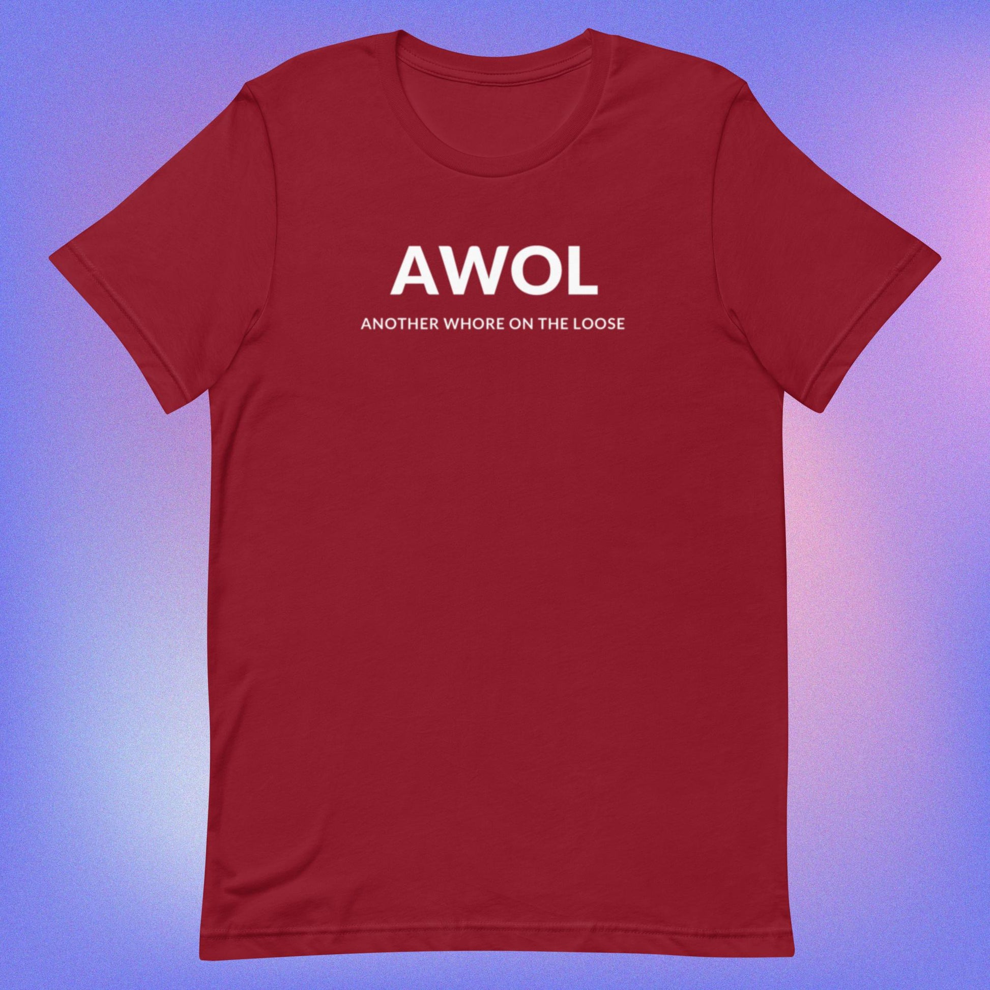 AWOL (Unisex t-shirt) - Agatha's Attic