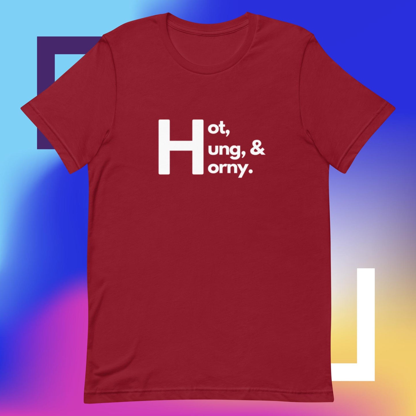 H Cubed White Lettering (Unisex t-shirt) - Agatha's Attic
