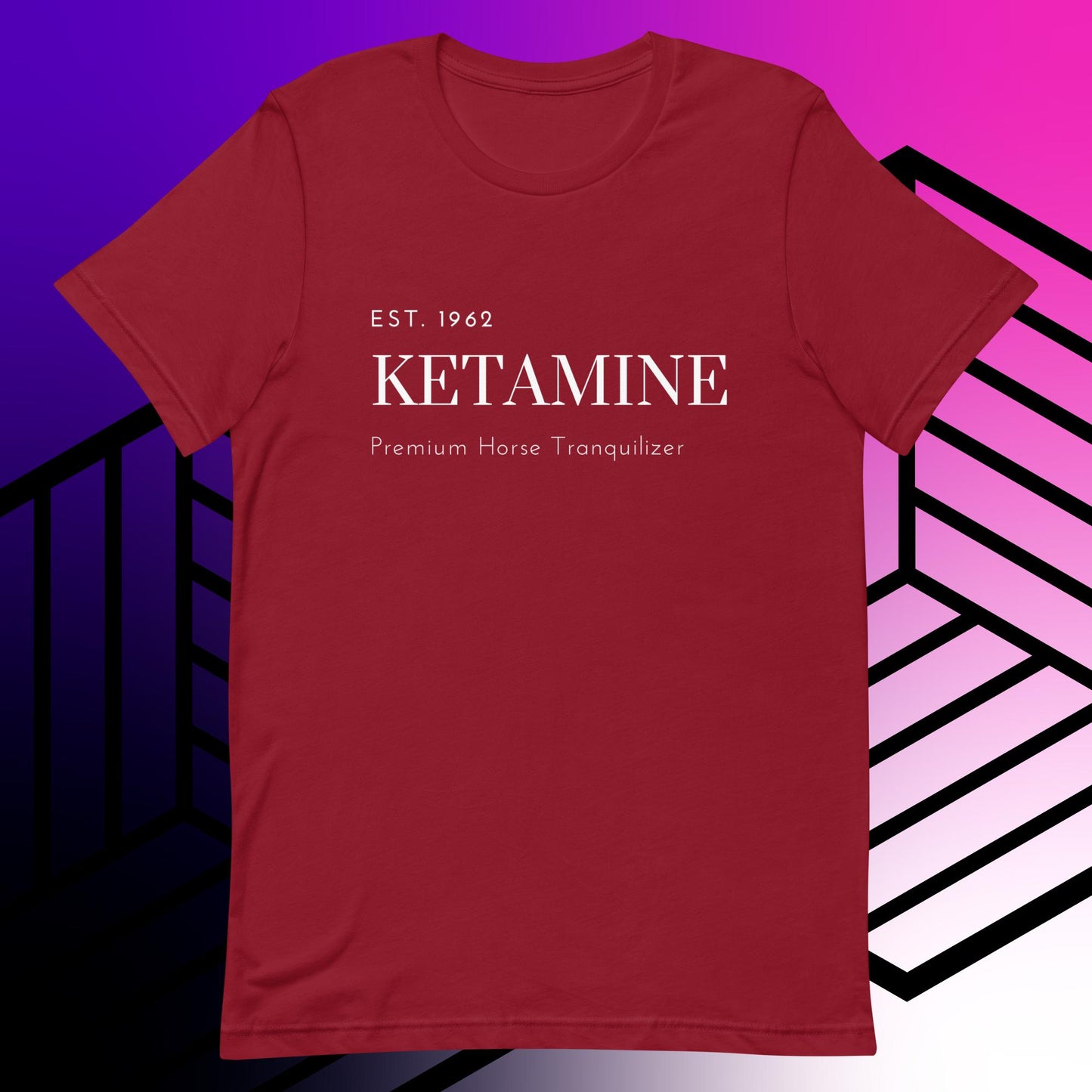 EST. White Lettering (Unisex t-shirt) - Agatha's Attic