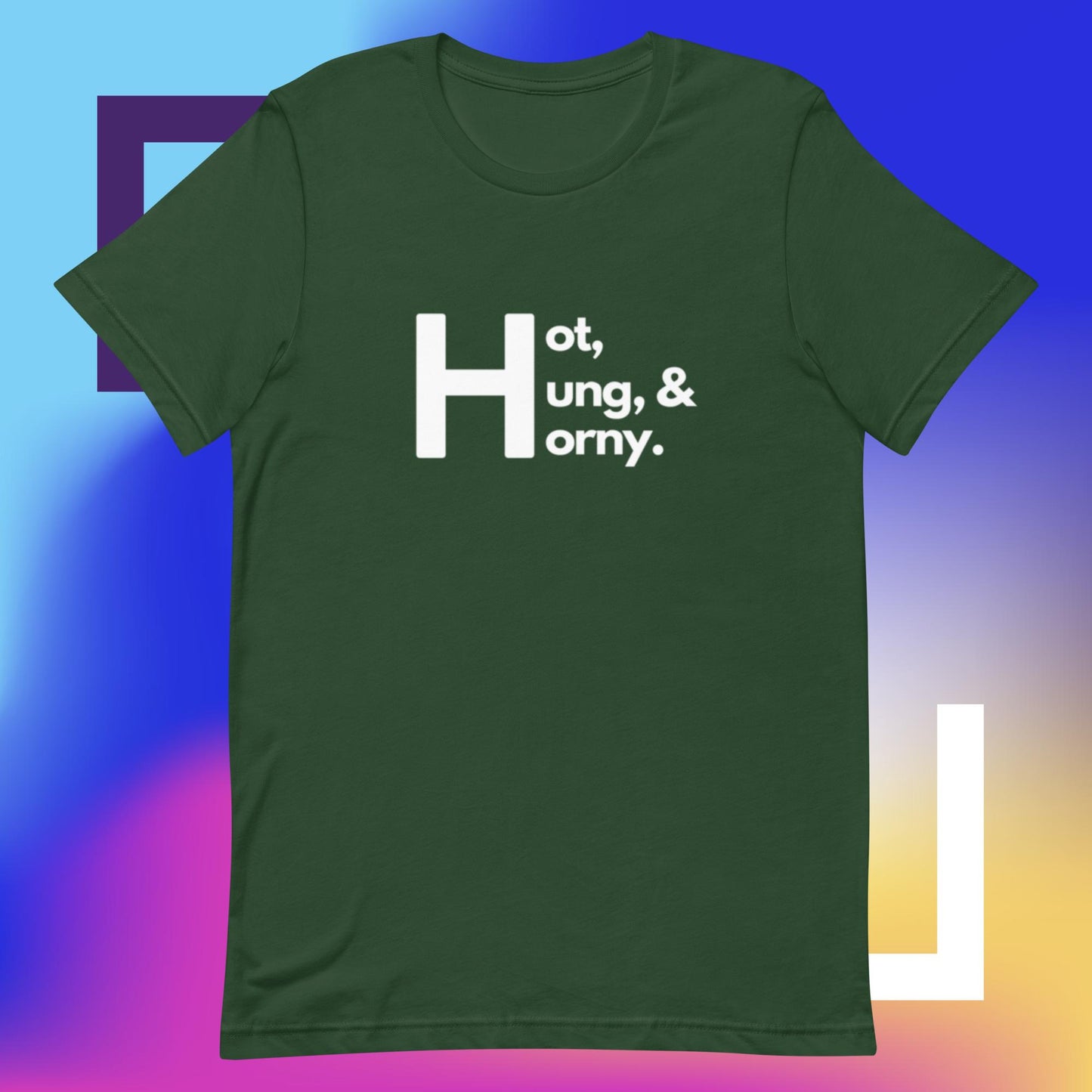 H Cubed White Lettering (Unisex t-shirt) - Agatha's Attic