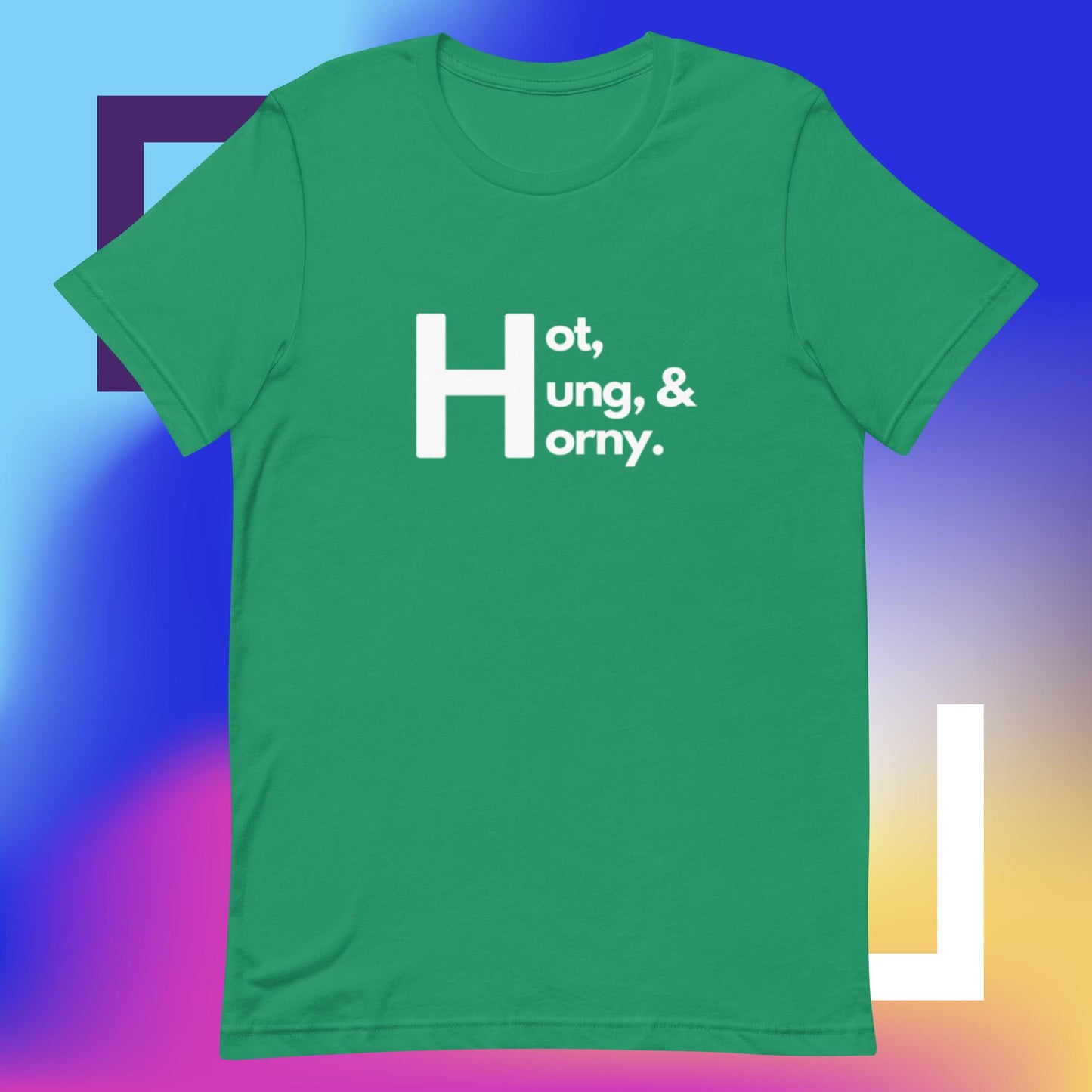 H Cubed White Lettering (Unisex t-shirt) - Agatha's Attic