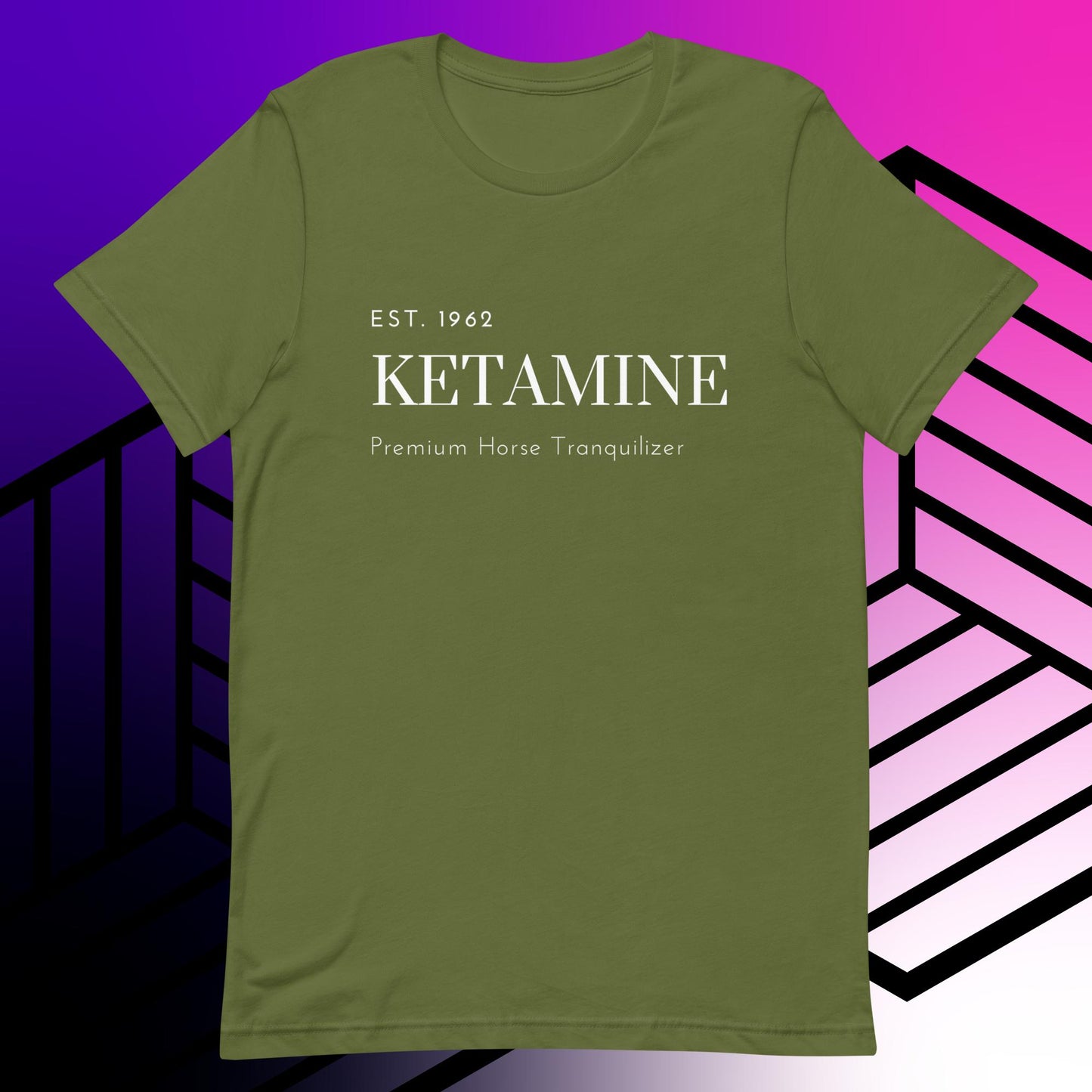 EST. White Lettering (Unisex t-shirt) - Agatha's Attic