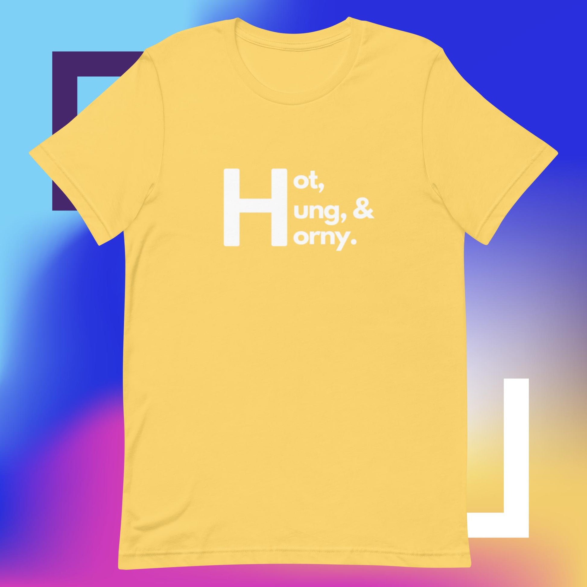 H Cubed White Lettering (Unisex t-shirt) - Agatha's Attic
